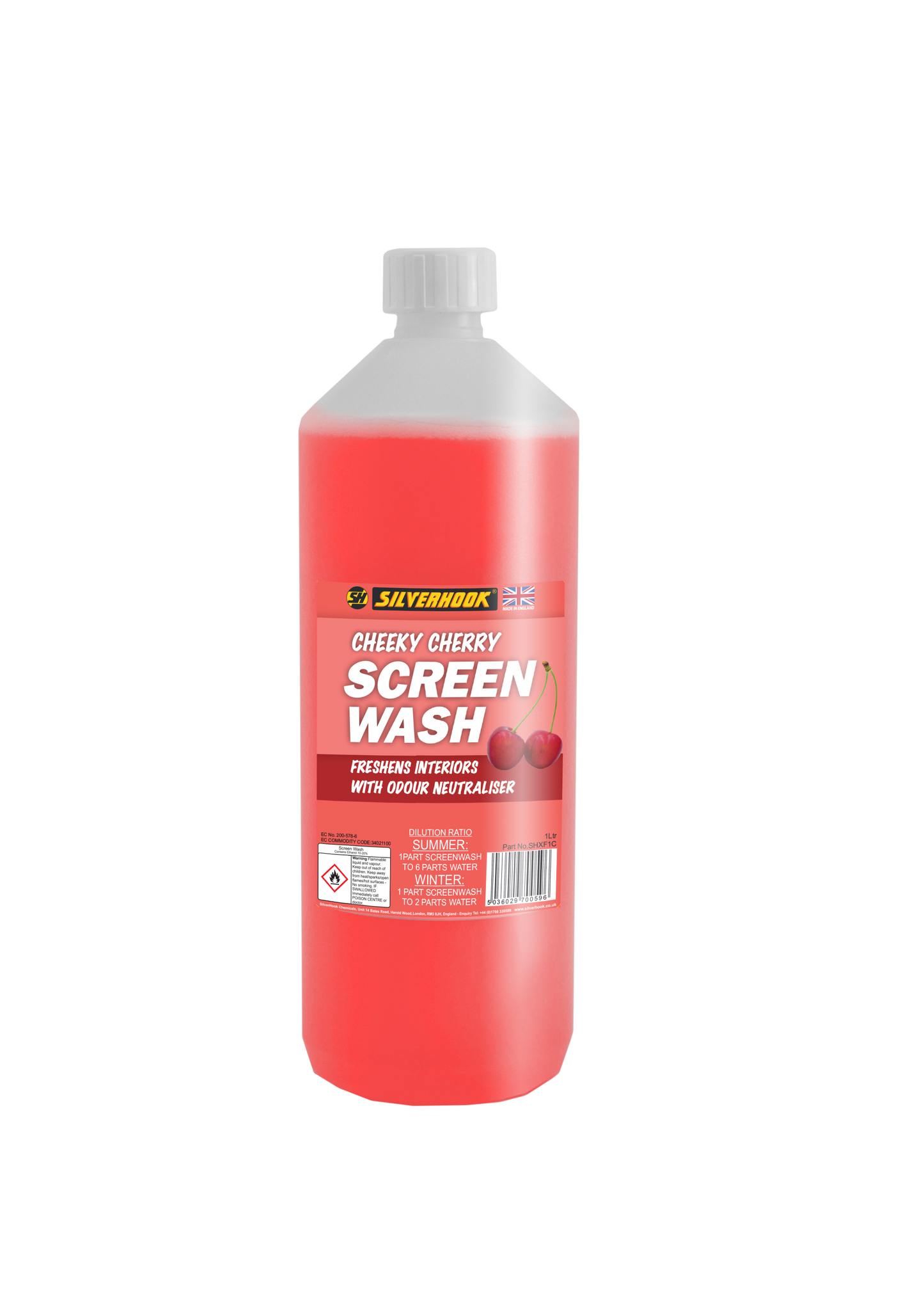 Screen Wash Cherry Scented 1 Litre