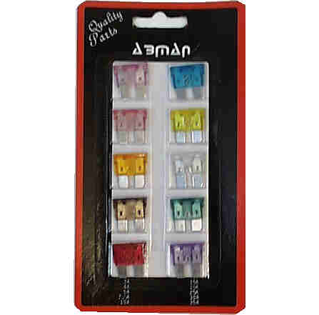 Blade Fuses Assorted (10)