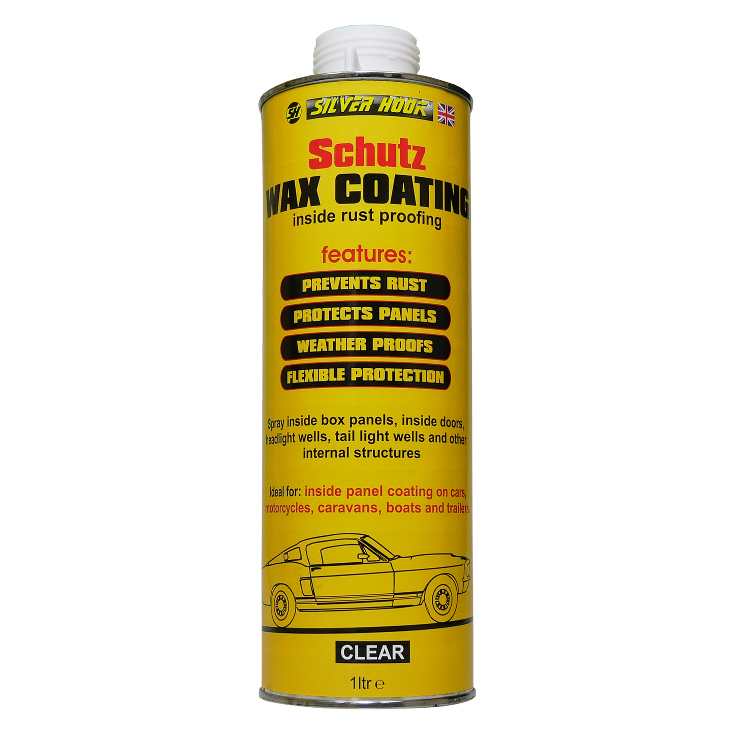Clear Wax Coating Schutz 1 Litre