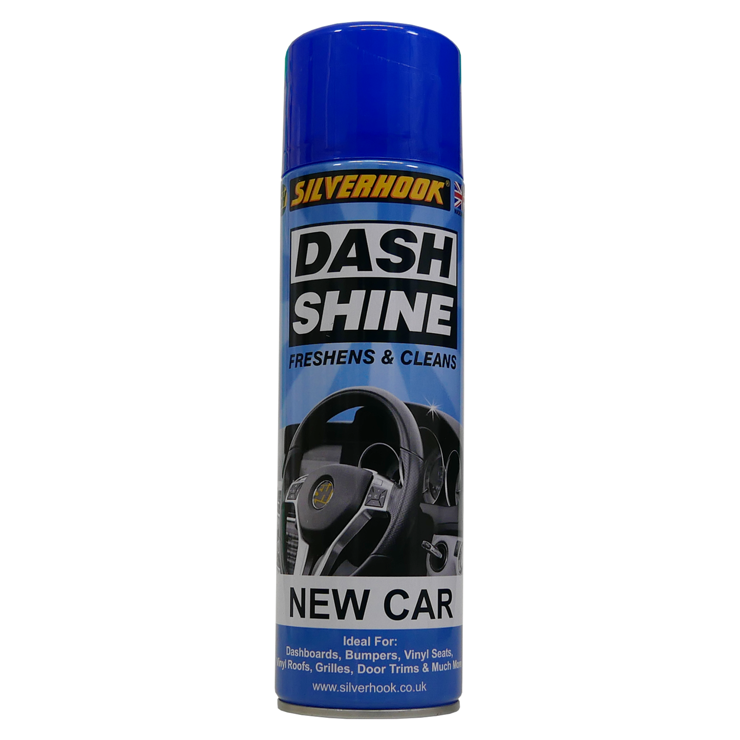 Dash Shine New Car Scented Aerosol 500ml