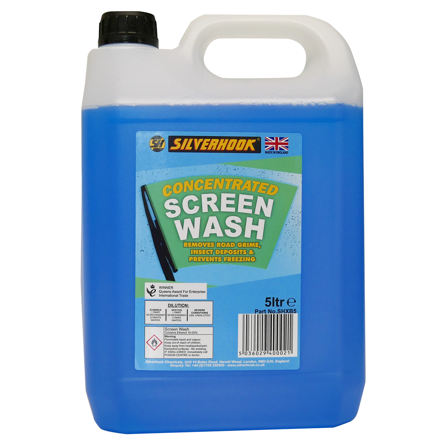 Screen Wash Concentrated 5 Litre