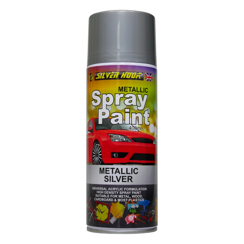 Spray Paint 400ml Metallic Silver