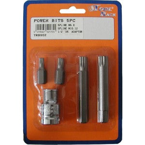 Bit Set Spline Power 5pc