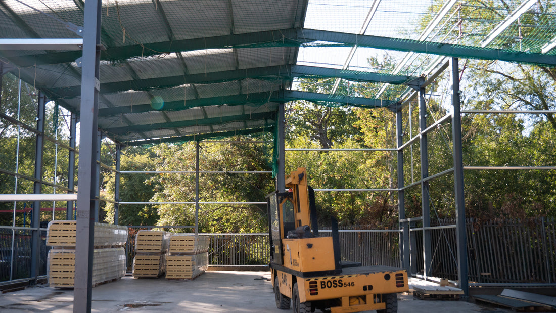 Our new warehouse is taking shape