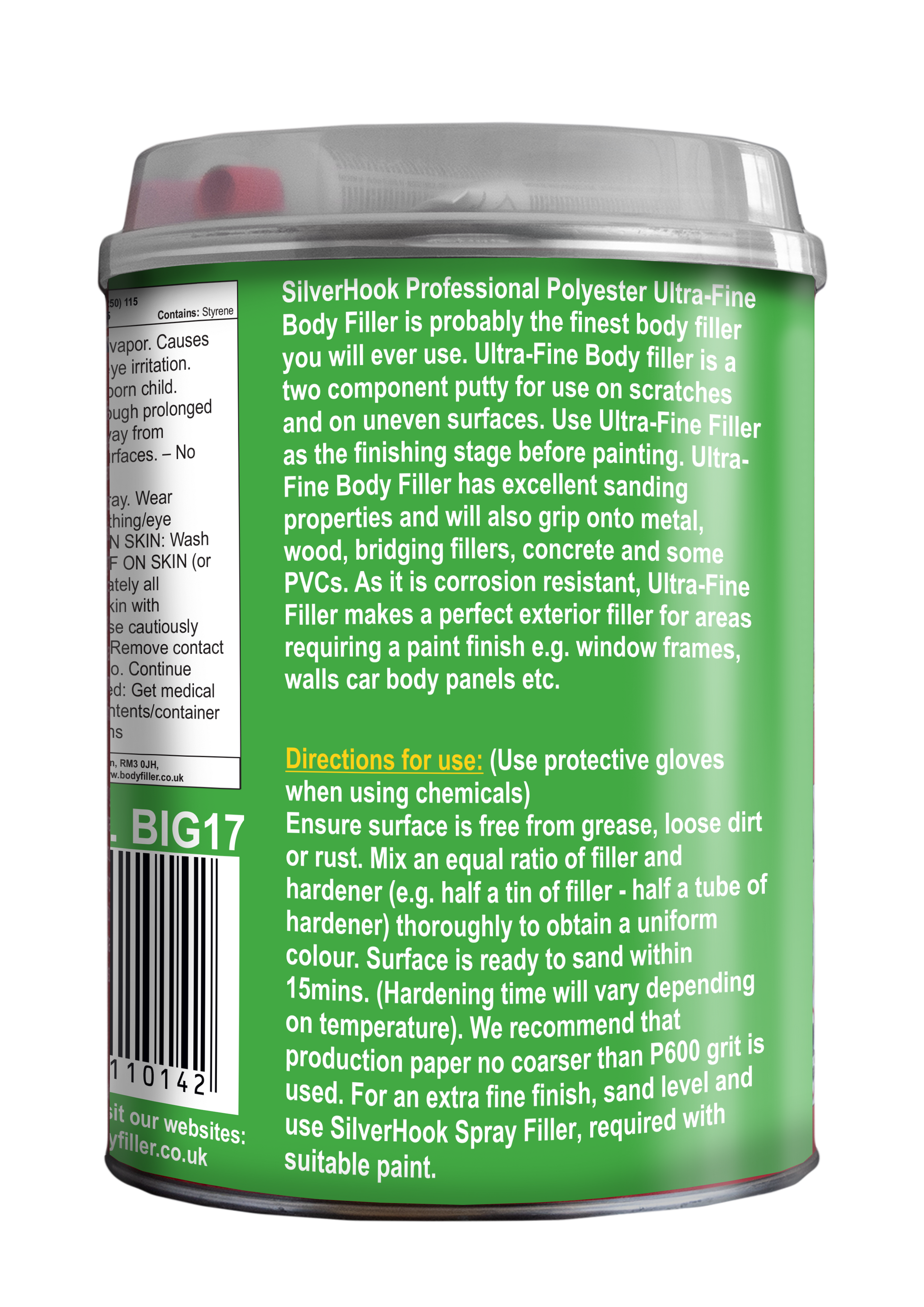 Big Boy Structural Hole Filler (With Fibreglass) 600ML – T.O.Y. Trading Big Boy Structural Hole Filler (With Fibreglass) 600ML – T.O.Y. Trading
