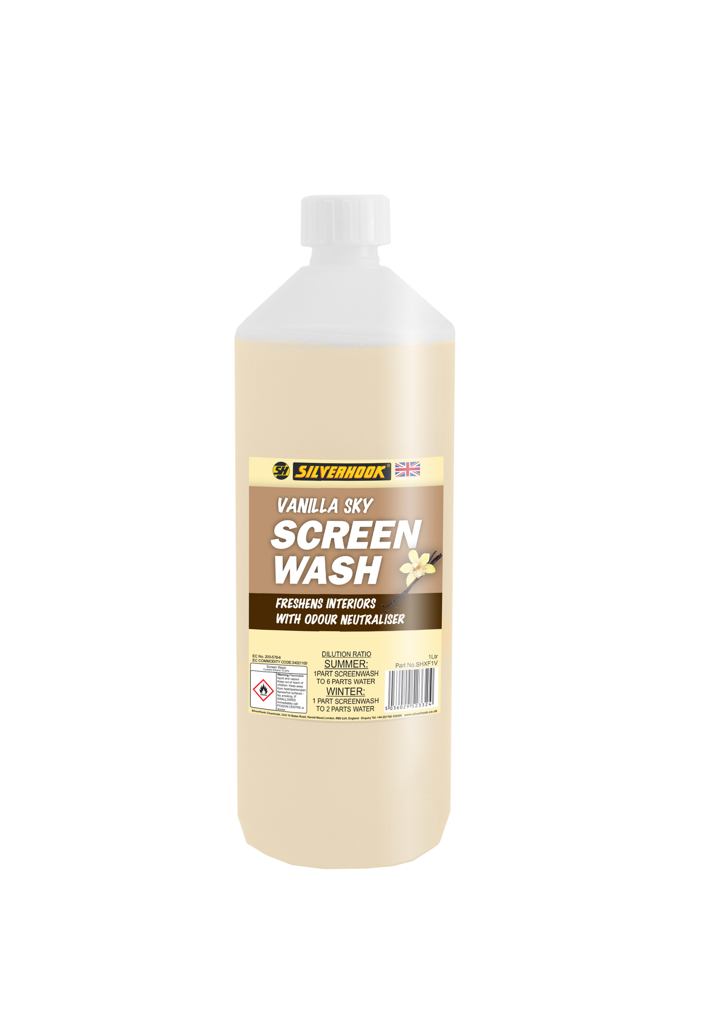 Screen Wash Vanilla Scented 1 Litre