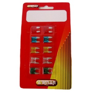 Mini Blade Fuses Assorted (10)