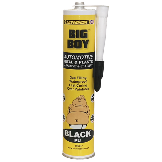 Big Boy Polyurethane Adhesive and Sealant Cartridge - Black 380g