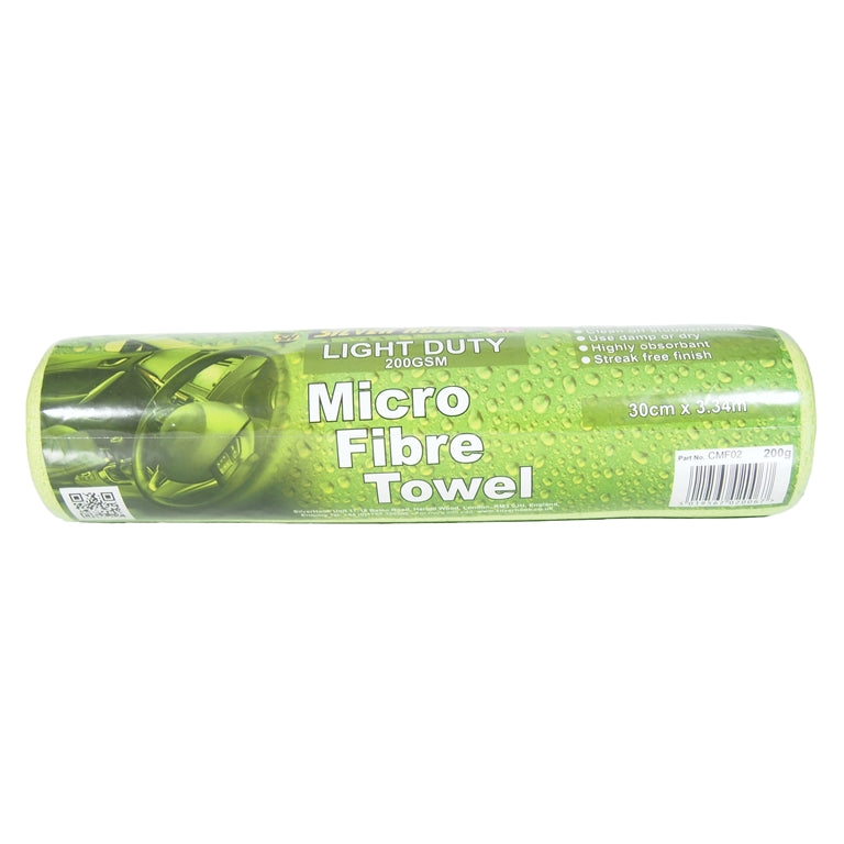 Micro Fibre Towel Green 200gsm 200g