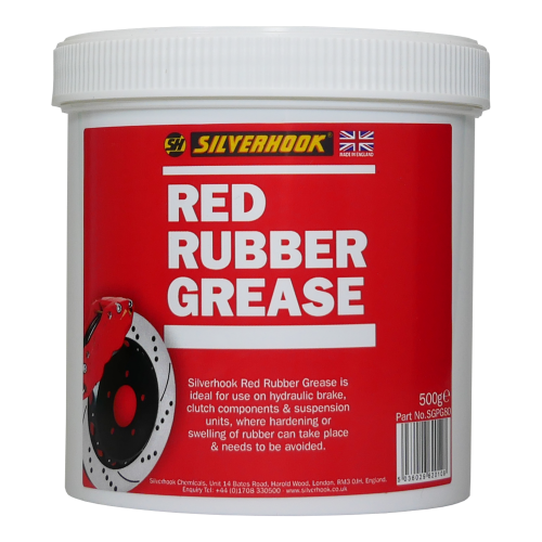 Grease Red Rubber 500g