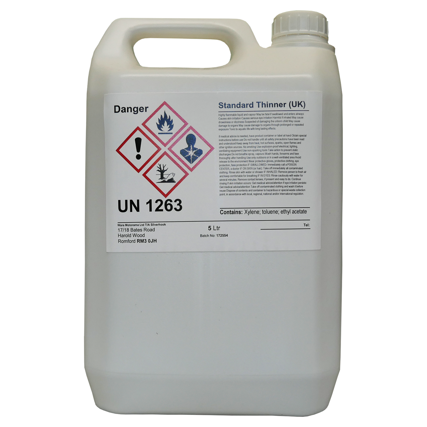 Standard Thinner 5 Litre