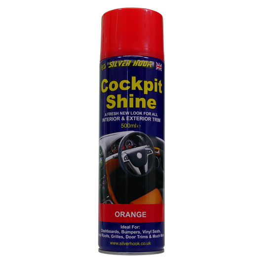 Cockpit Shine Orange Scented Aerosol 500ml