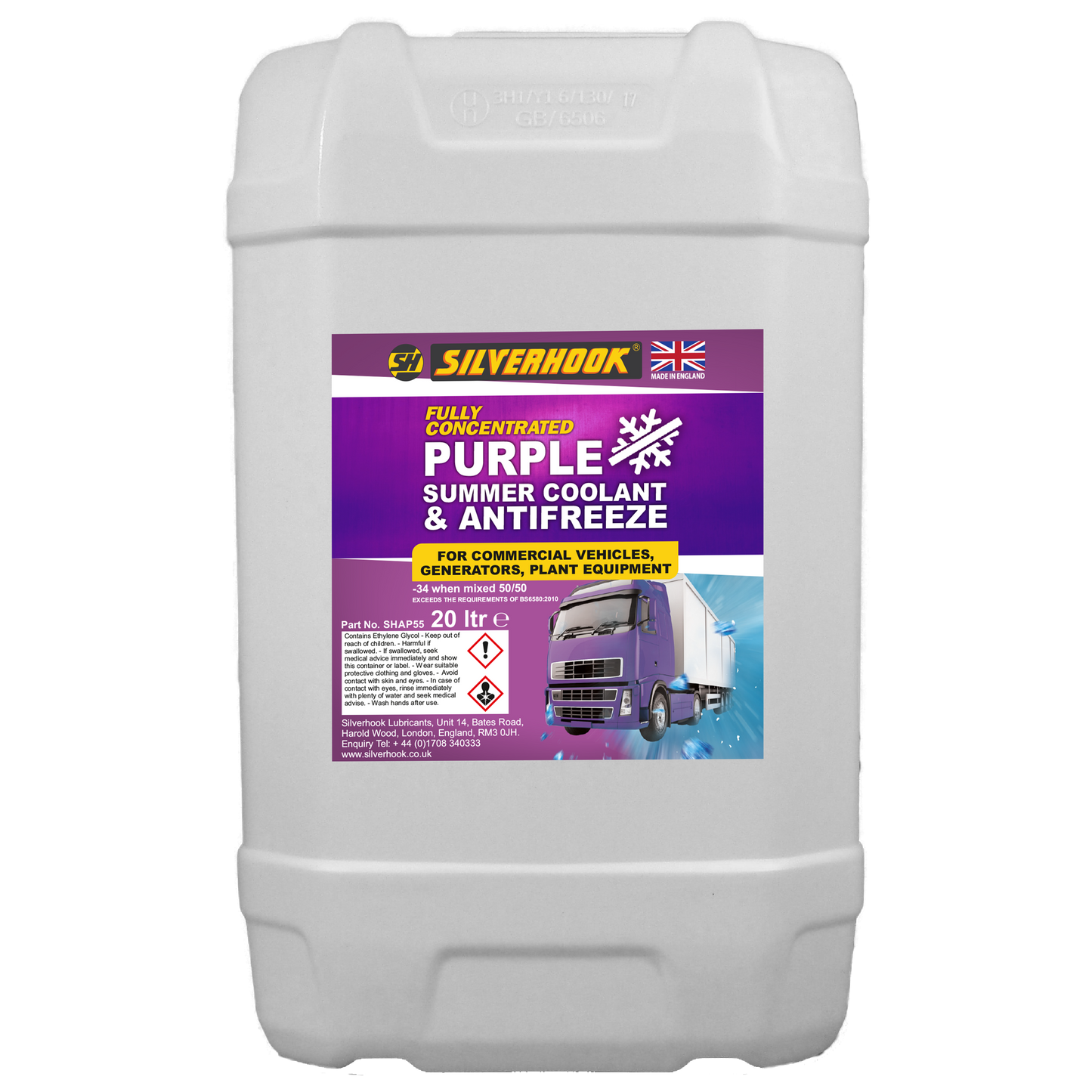Antifreeze Purple Concentrated Heavy Duty 20 Litre