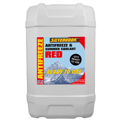 OAT Antifreeze Red Ready to Use
