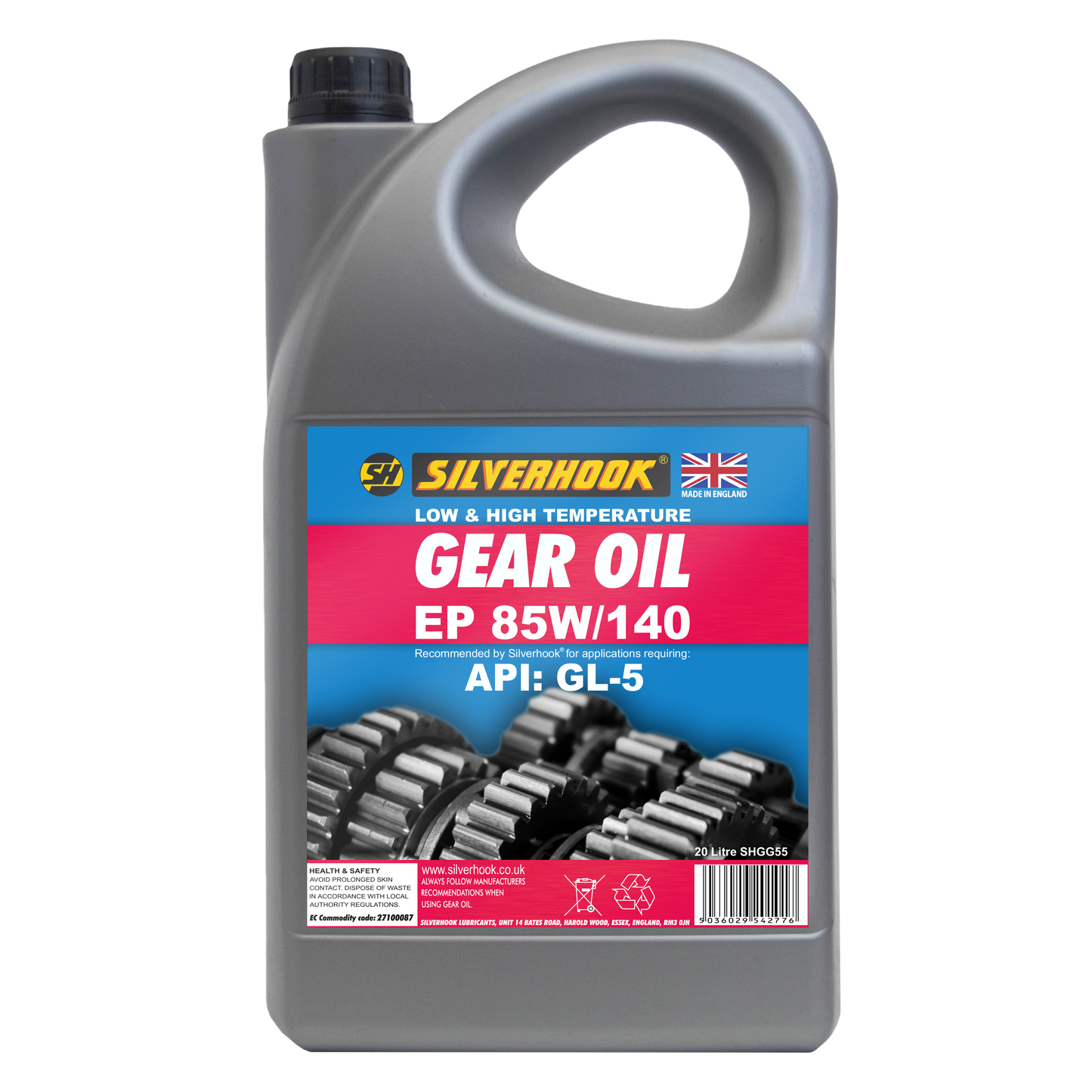 Gear Oil 85W/140 4.54 Litre