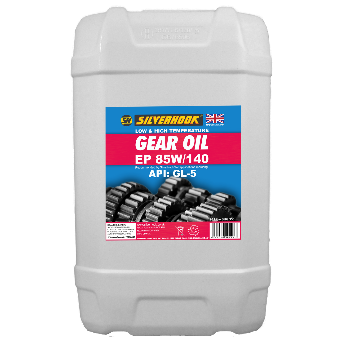 Gear Oil 85W/140 4.54 Litre