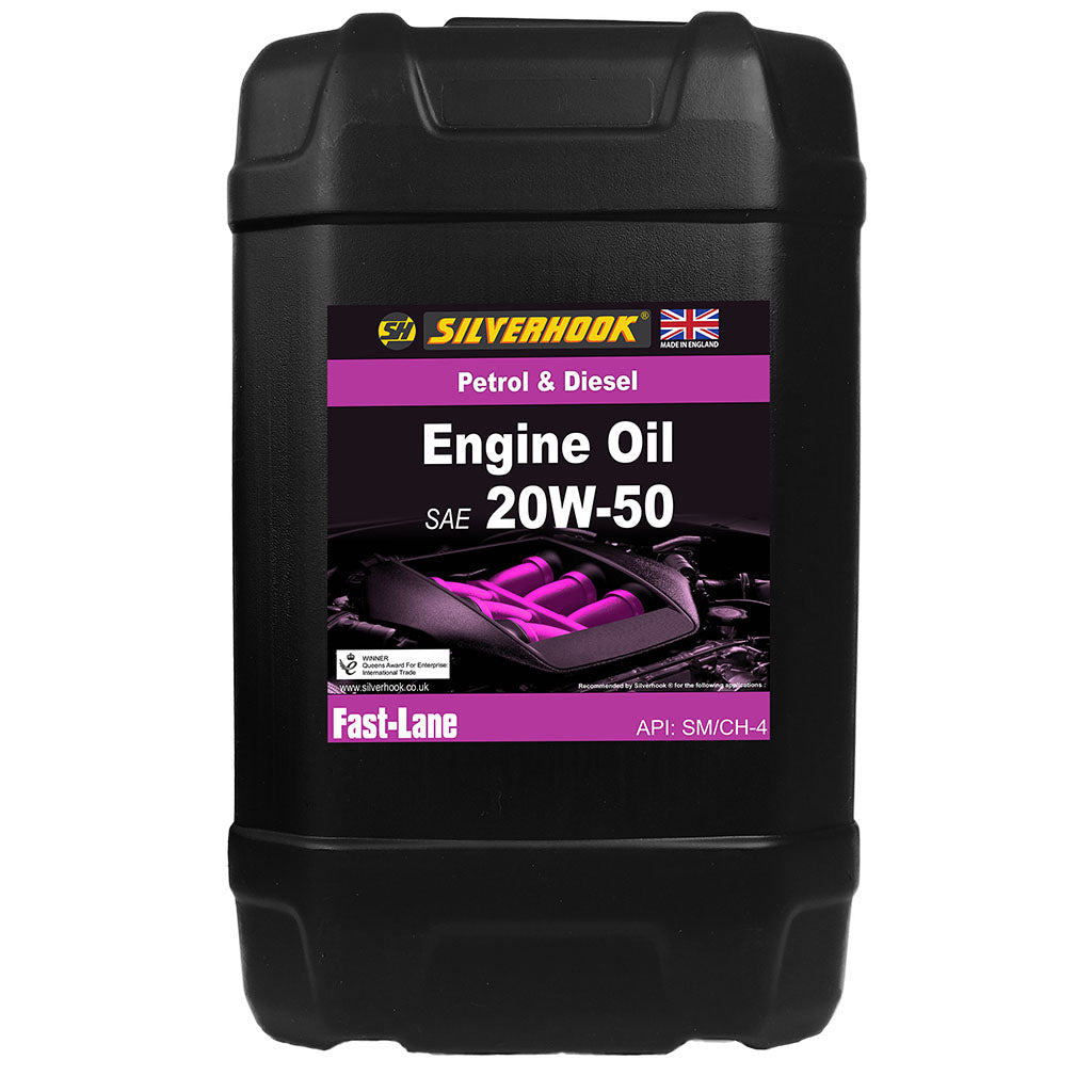 20W-50 Engine Oil API: SM/CH-4