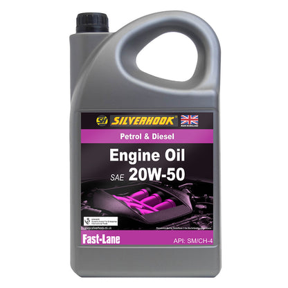 20W-50 Engine Oil API: SM/CH-4