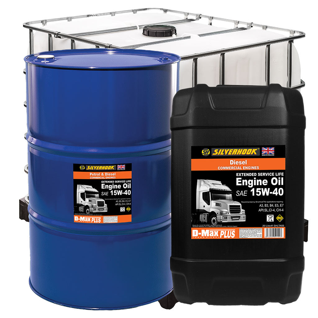 15W-40 Engine Oil API: CI-4/SL, ACEA E7 – Silverhook Ltd