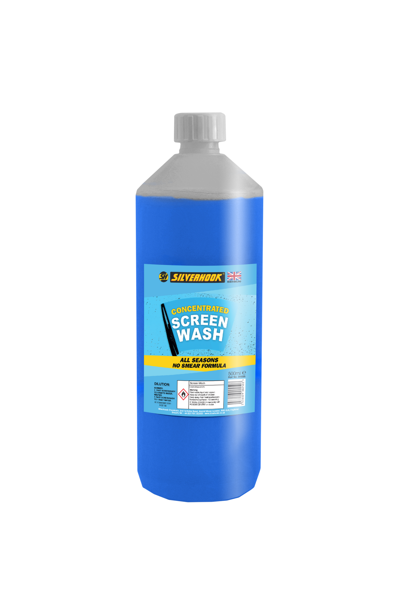 Screen Wash High Strength Concentrated 500ml