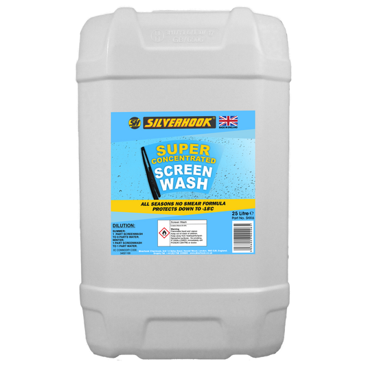 Screen Wash High Strength Concentrated 25 Litre