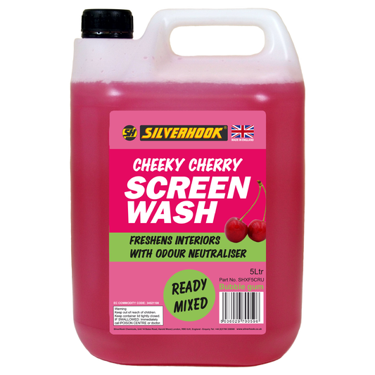 Screen Wash Ready Mixed Cherry Scented 5 Litre