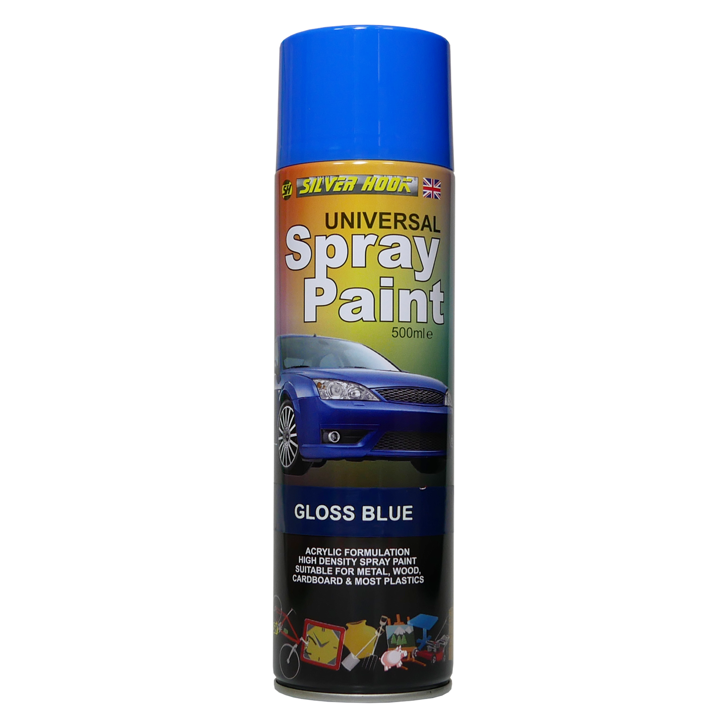 Spray Paint 500ml Gloss Blue