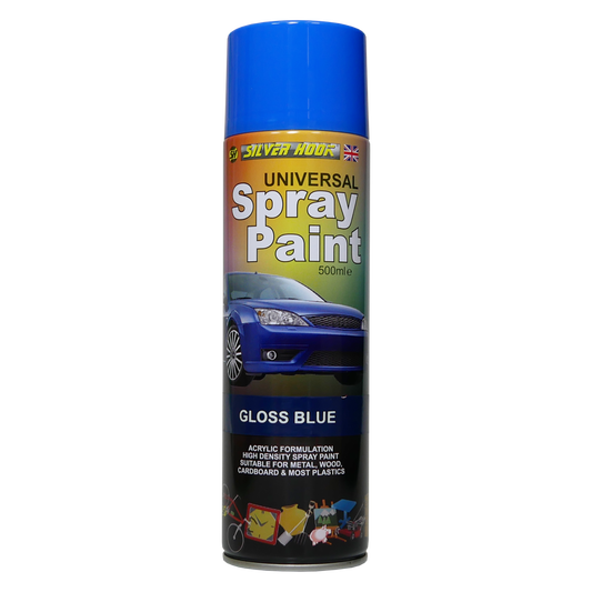 Spray Paint 500ml Gloss Blue