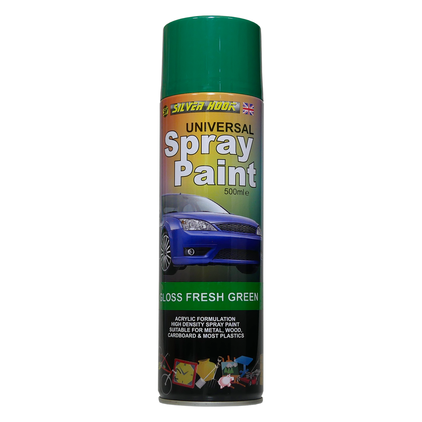 Spray Paint 500ml Gloss Fresh Green