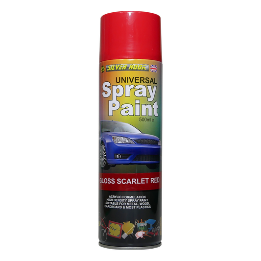 Spray Paint 500ml Gloss Scarlet Red