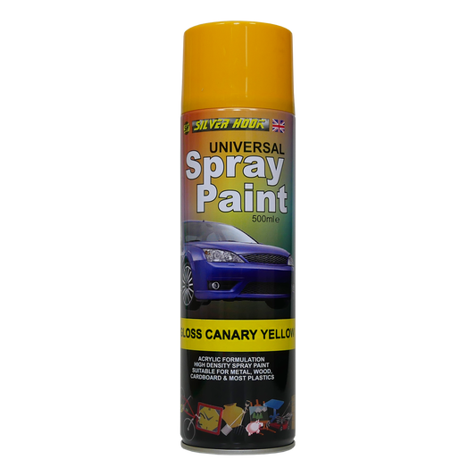 Spray Paint 500ml Gloss Canary Yellow