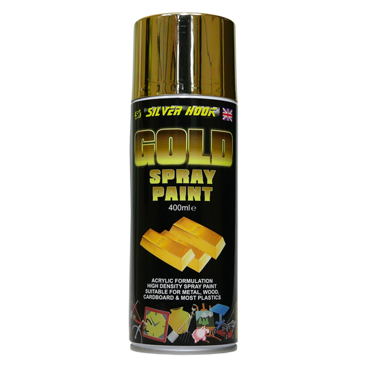 Spray Paint 400ml Gold Effect 18K