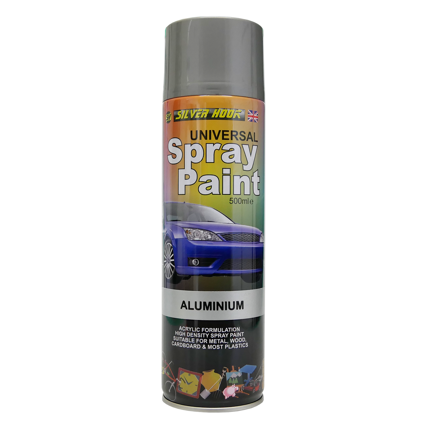 Spray Paint 500ml Aluminium