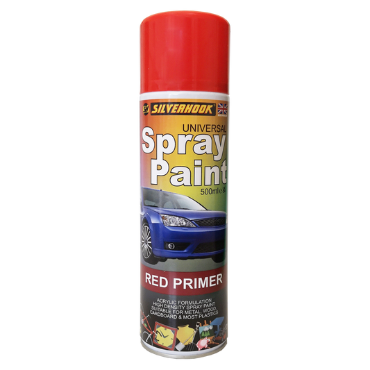 Spray Paint 500ml Red Primer