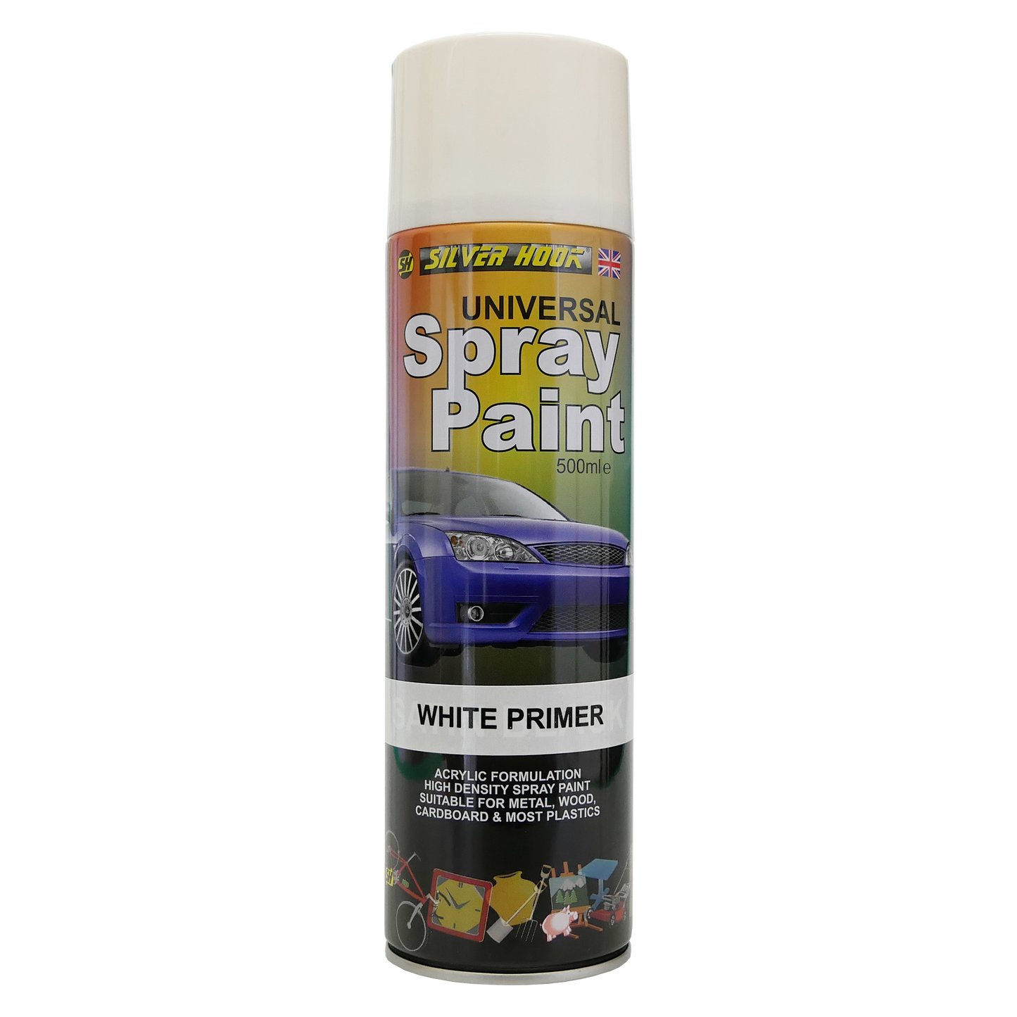 Spray Paint 500ml White Primer