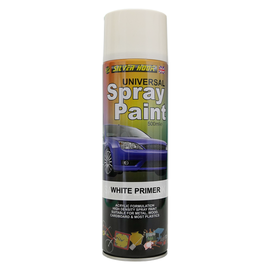 Spray Paint 500ml White Primer