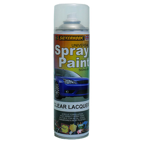 Spray Paint 500ml Clear Lacquer