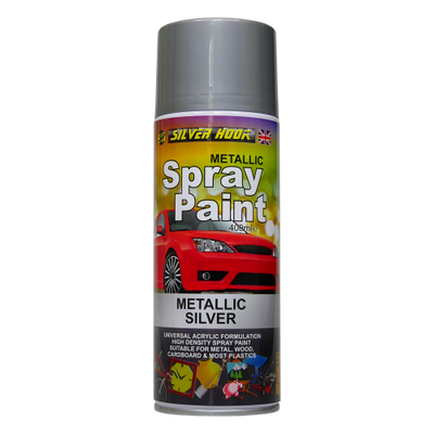 Spray Paint 400ml Metallic Silver