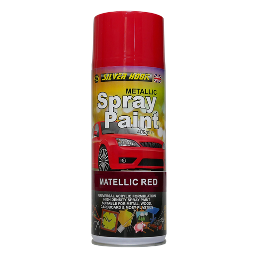 Spray Paint 400ml Metallic Red