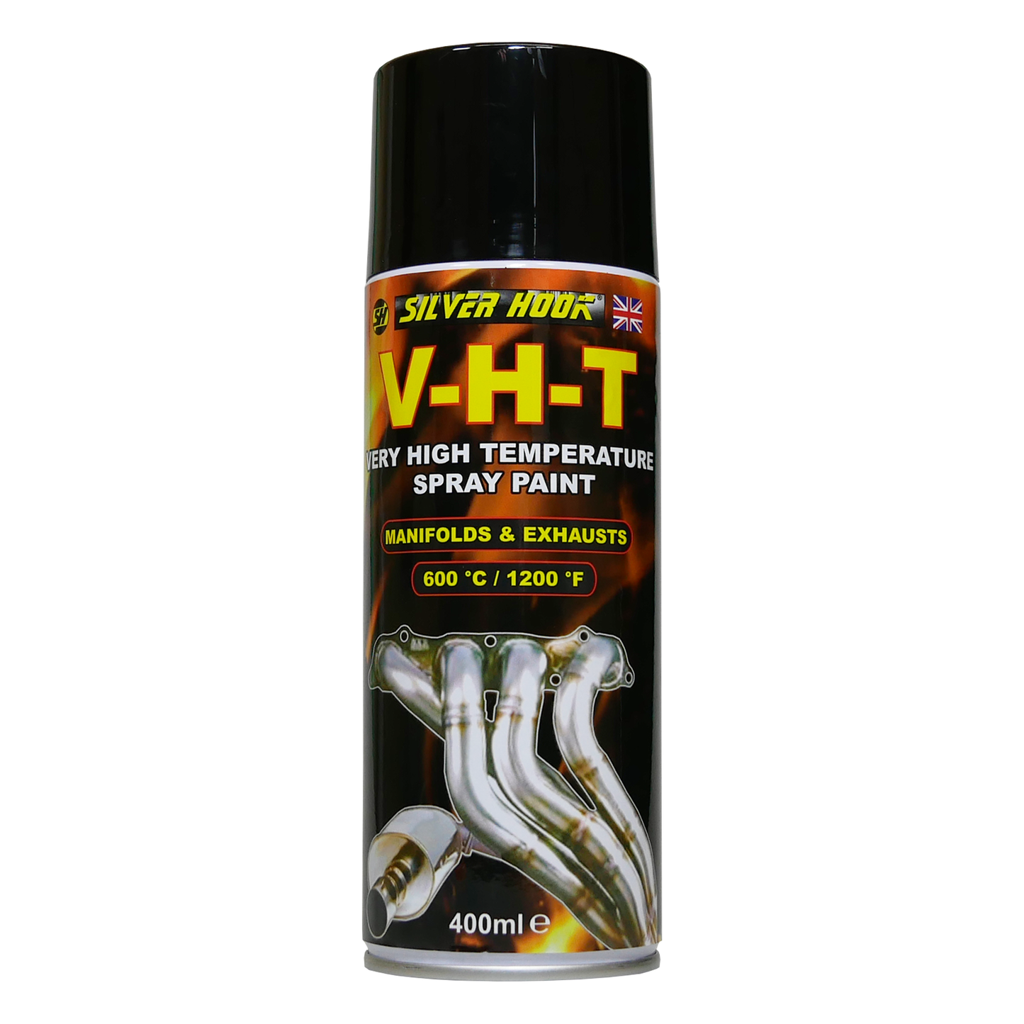 Spray Paint 400ml VHT Black 600°C