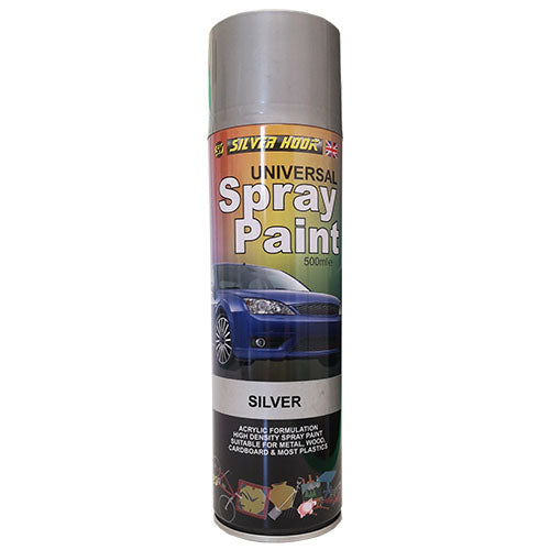 Spray Paint 500ml Silver Wheels