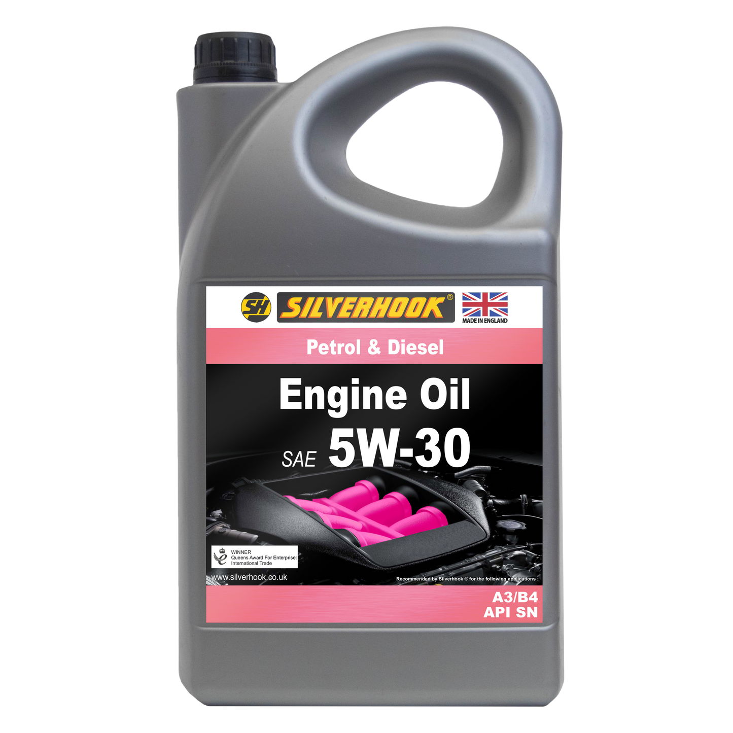 5W-30 Engine Oil API: SN A3/B4