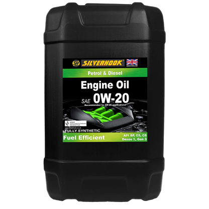 0W-20 Engine Oil Fully Synthetic API: SP C5/C6