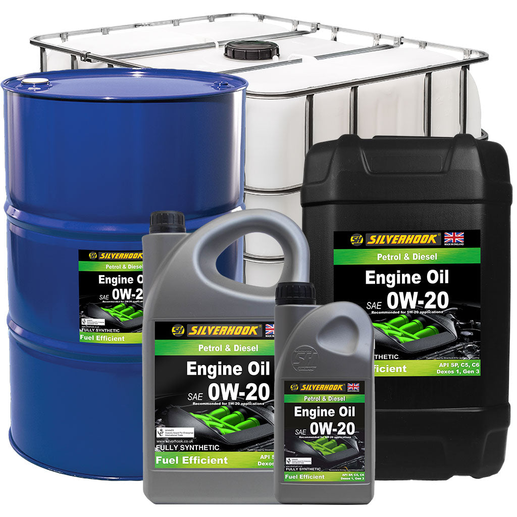 Motor Oil Api Machine 0W-20 Engine Oil Fully Synthetic API: SP C5/C6 – Silverhook Ltd
