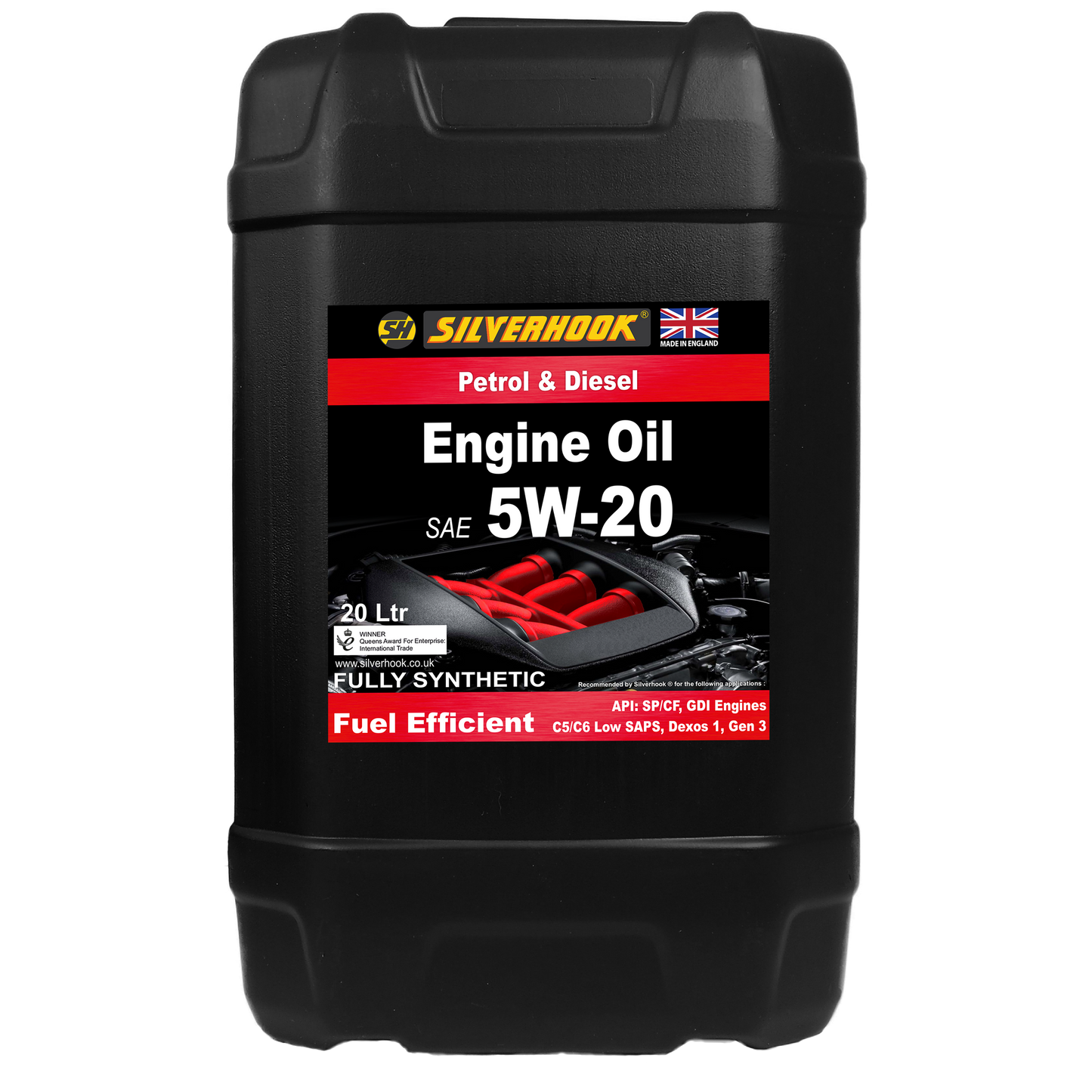 5W-20 Engine Oil Fully Synthetic API: SP/CF C5/C6