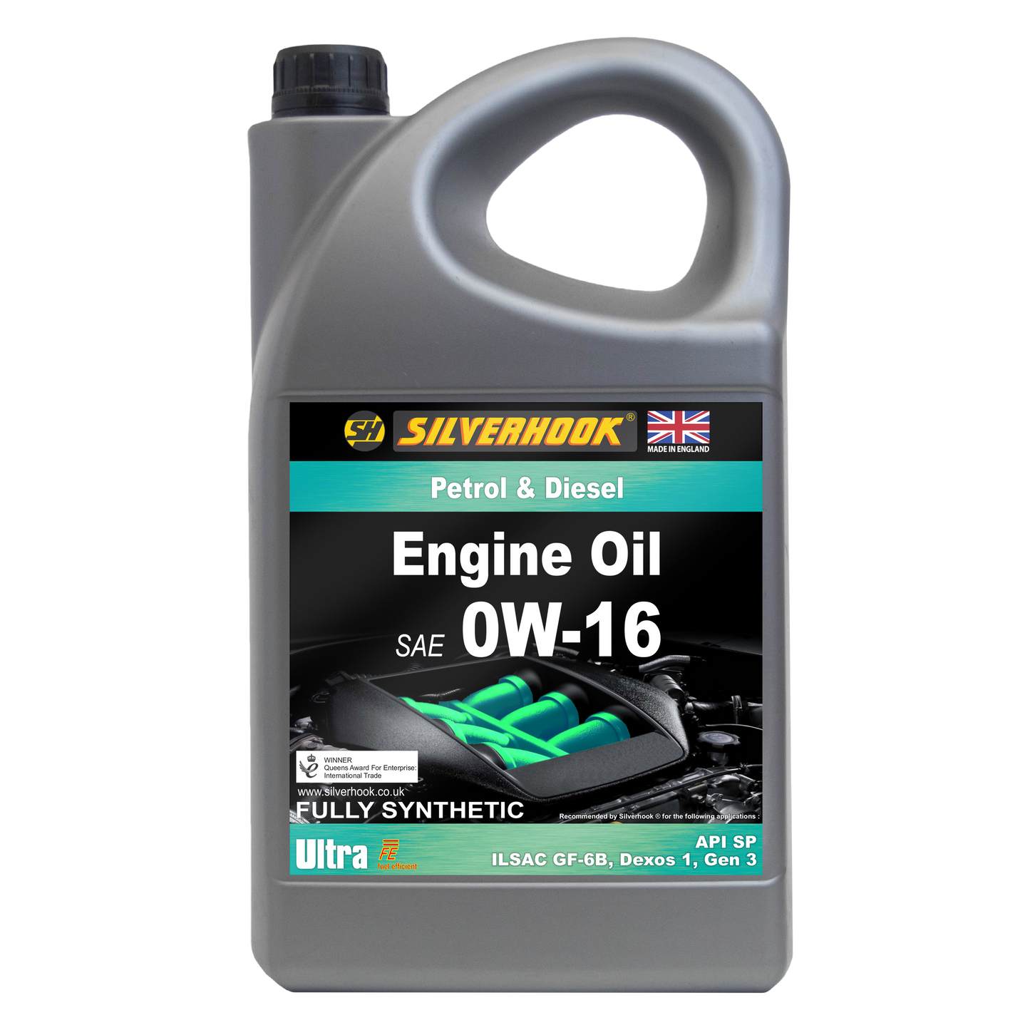 0W-16 Engine Oil Fully Synthetic API: SP