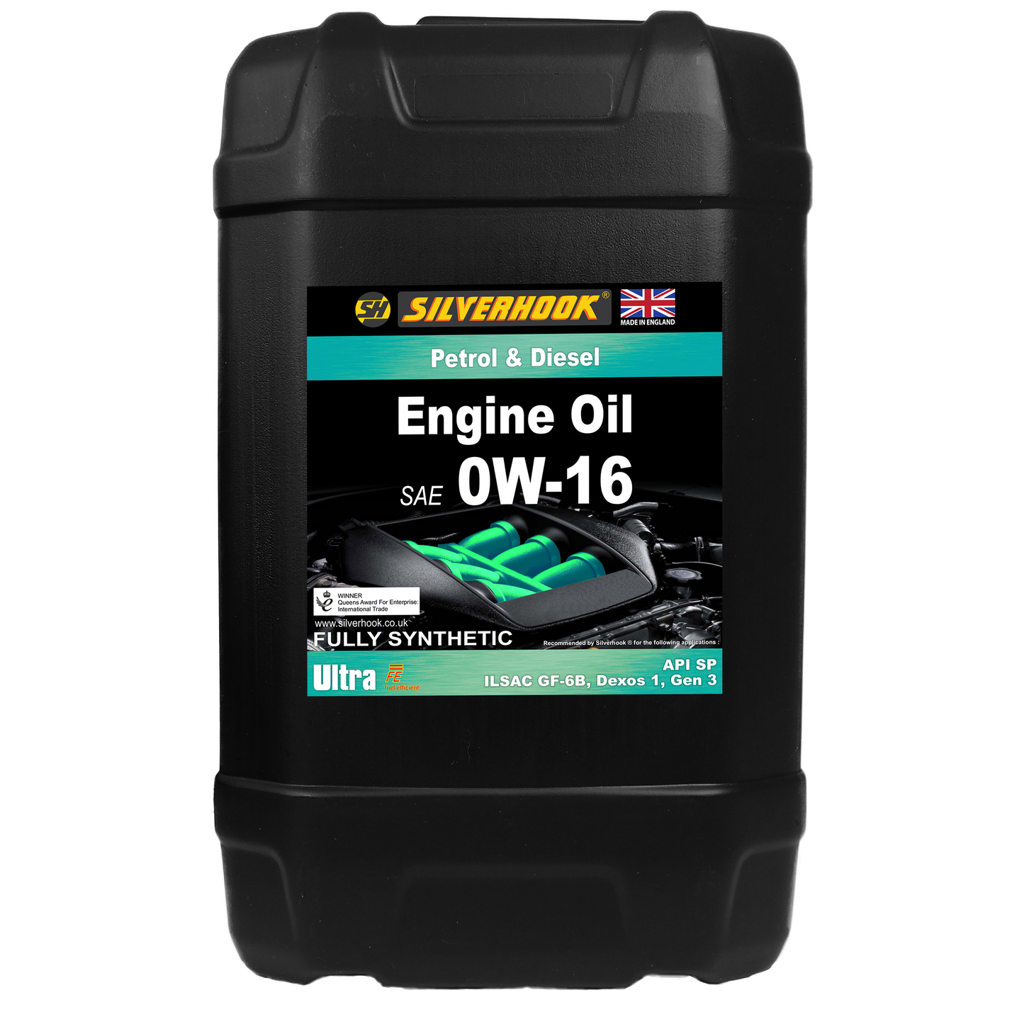 0W-16 Engine Oil Fully Synthetic API: SP